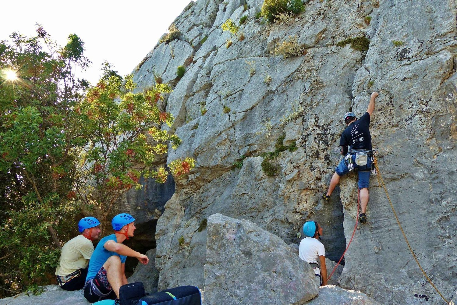 Rock Climbing Lesson in Dubrovnik