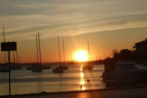 Romántica excursión al atardecer por Zadar con bebidas incluidas.
