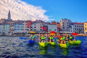Rovinj – niesamowita wycieczka kajakowa, nurkowanie z rurką, darmowy napój i zdjęcia