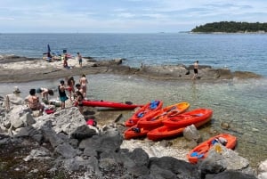 Ровинь: BUBA-KAYAK TOURS, сноркелинг, прыжки с утеса и напитки