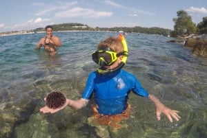 Ровинь: BUBA-KAYAK TOURS, сноркелинг, прыжки с утеса и напитки