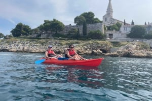Ровинь: BUBA-KAYAK TOURS, сноркелинг, прыжки с утеса и напитки