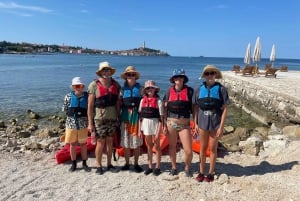 Ровинь: BUBA-KAYAK TOURS, сноркелинг, прыжки с утеса и напитки