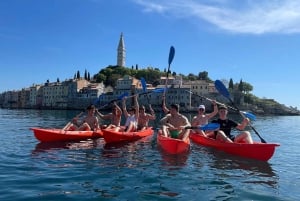 Ровинь: BUBA-KAYAK TOURS, сноркелинг, прыжки с утеса и напитки