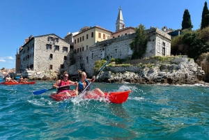 Rovinj: BUBA KAYAK TOURS: snorkelen, springen, gratis drankjes en foto's