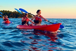 Rovinj: BUBA KAYAK TOURS: snorkelen, springen, gratis drankjes en foto's