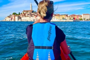 Rovinj: BUBA KAYAK TOURS: snorkelen, springen, gratis drankjes en foto's