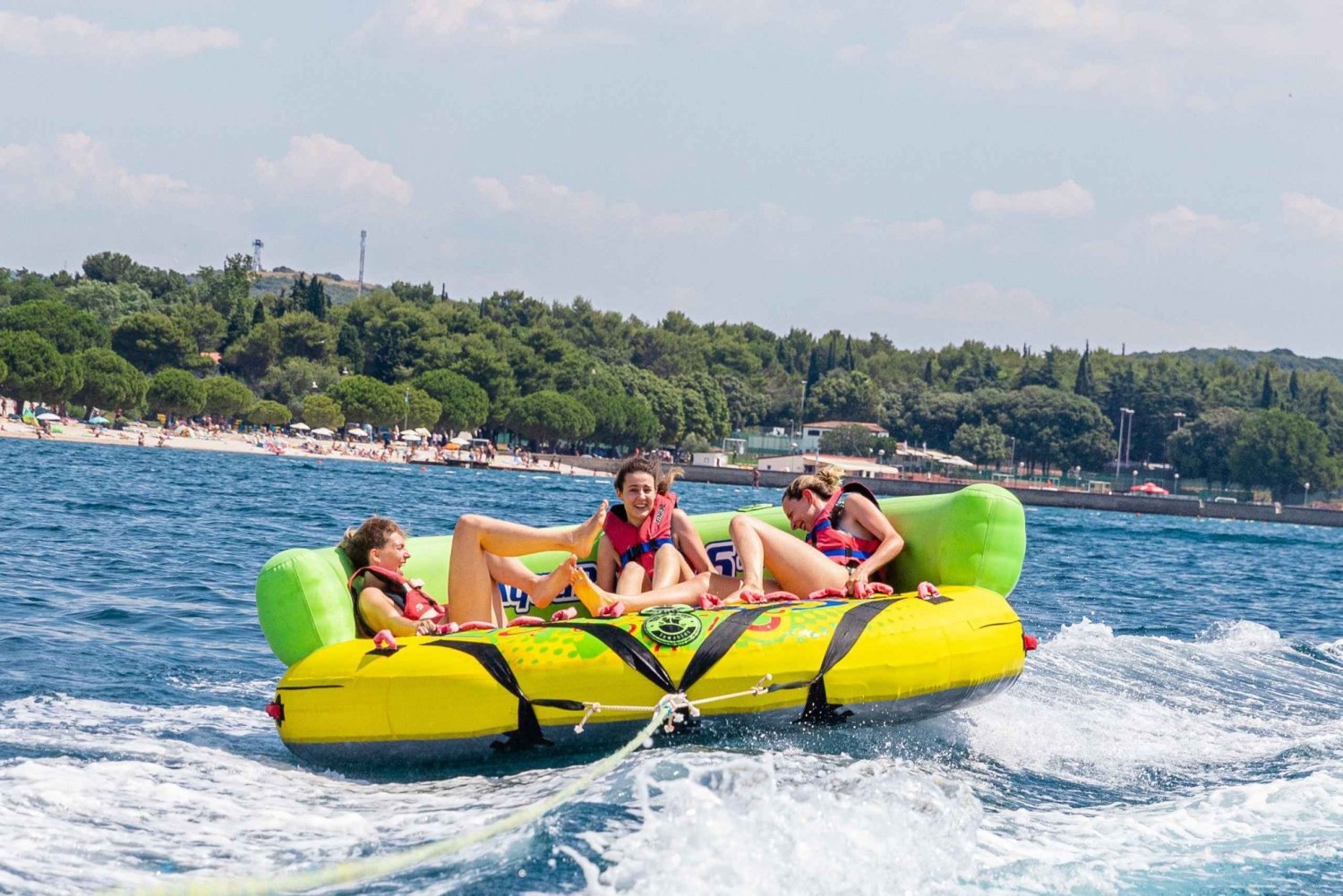 Rovinj: passeio louco de OVNI e excursão de mergulho com snorkel