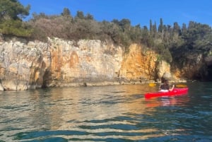 Ровинь: BUBA-KAYAK TOURS, сноркелинг, прыжки с утеса и напитки