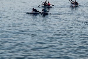 Rovinj: Nachttour in einem transparenten Kajak um die Inseln