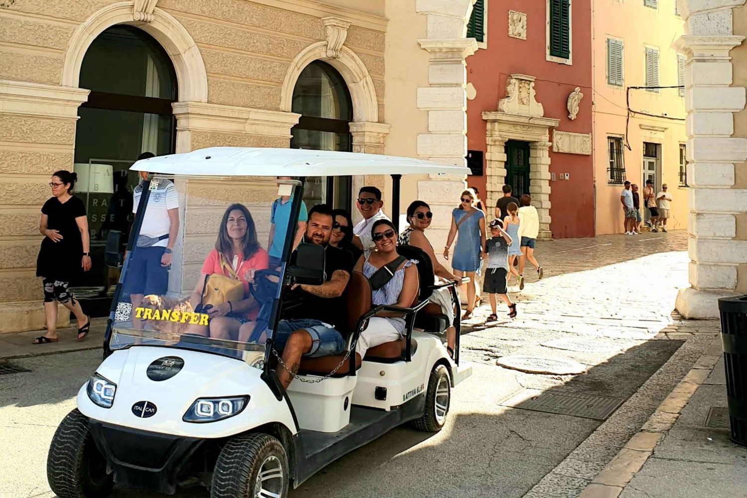 Rovinj: Old Town Golf Cart Tour