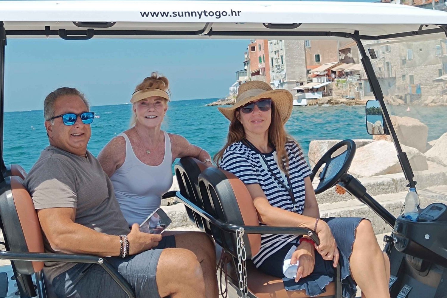 Rovinj: Old Town Golf Cart Tour