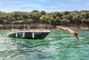 Rovinj: excursión por las islas de lujo con natación y snorkel