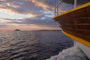 Rovinj: Sunset Boat Trip with Dolphin Watching