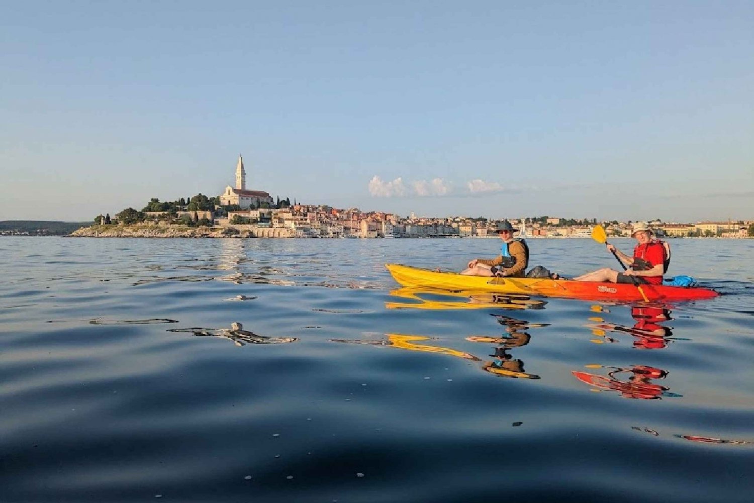 Excursion en kayak au coucher du soleil à Rovinj