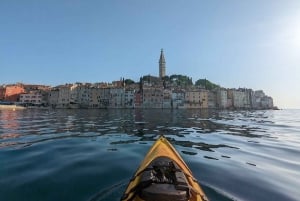Rovinj Spływ kajakowy o zachodzie słońca
