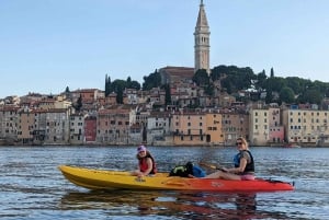 Rovinj Spływ kajakowy o zachodzie słońca