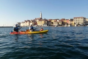 Rovinj Spływ kajakowy o zachodzie słońca