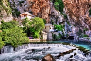 Sarajevo: Mostar, Konjic, Počitelj, Sufi House, & Waterfalls