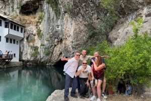 Sarajevo: Mostar, Konjic, Počitelj, Sufi House & Waterfalls