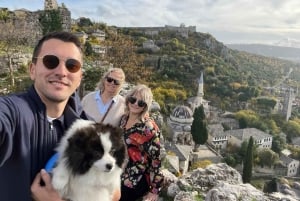 Sarajevo: Mostar, Konjic, Počitelj, Sufi House & Waterfalls