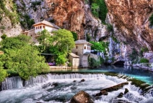 Sarajevo: Mostar, Konjic, Počitelj, Sufi House & Waterfalls