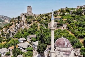 Sarajevo: Mostar, Konjic, Počitelj, Sufi House & Waterfalls