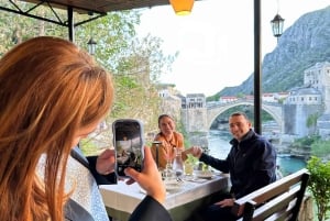 Sarajevo: Mostar, Konjic, Počitelj, Sufi House & Waterfalls