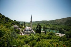 Sarajevo: Mostar, Konjic, Počitelj, Sufi House & Waterfalls