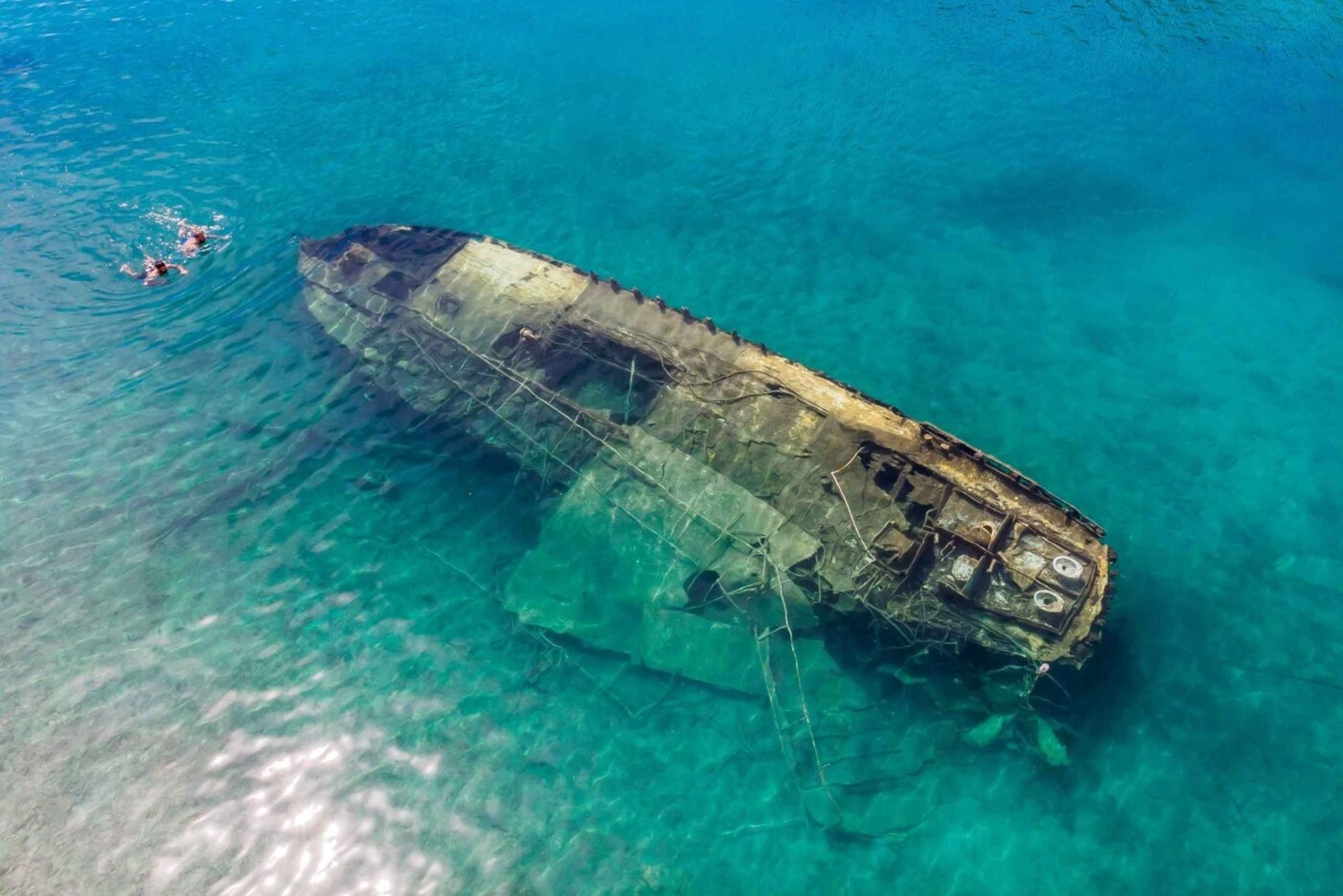 難破船 - ブルーラグーン 全込プラン + トロギール散策ツアー