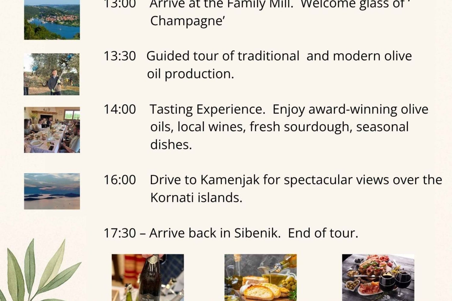 Sebenico: la Croazia in un giorno, panorami, storia, olio d'oliva, vino