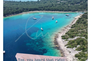 Šibenik: Privat dagstur med seiling og valgfri lunsj