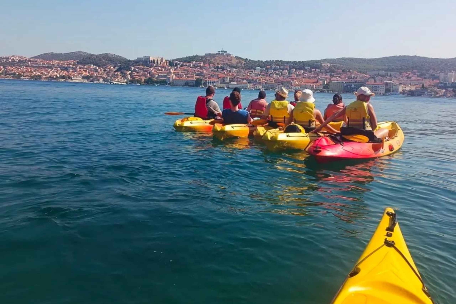 Šibenik: Sea Kayaking Tour to St. Nicholas Fortress