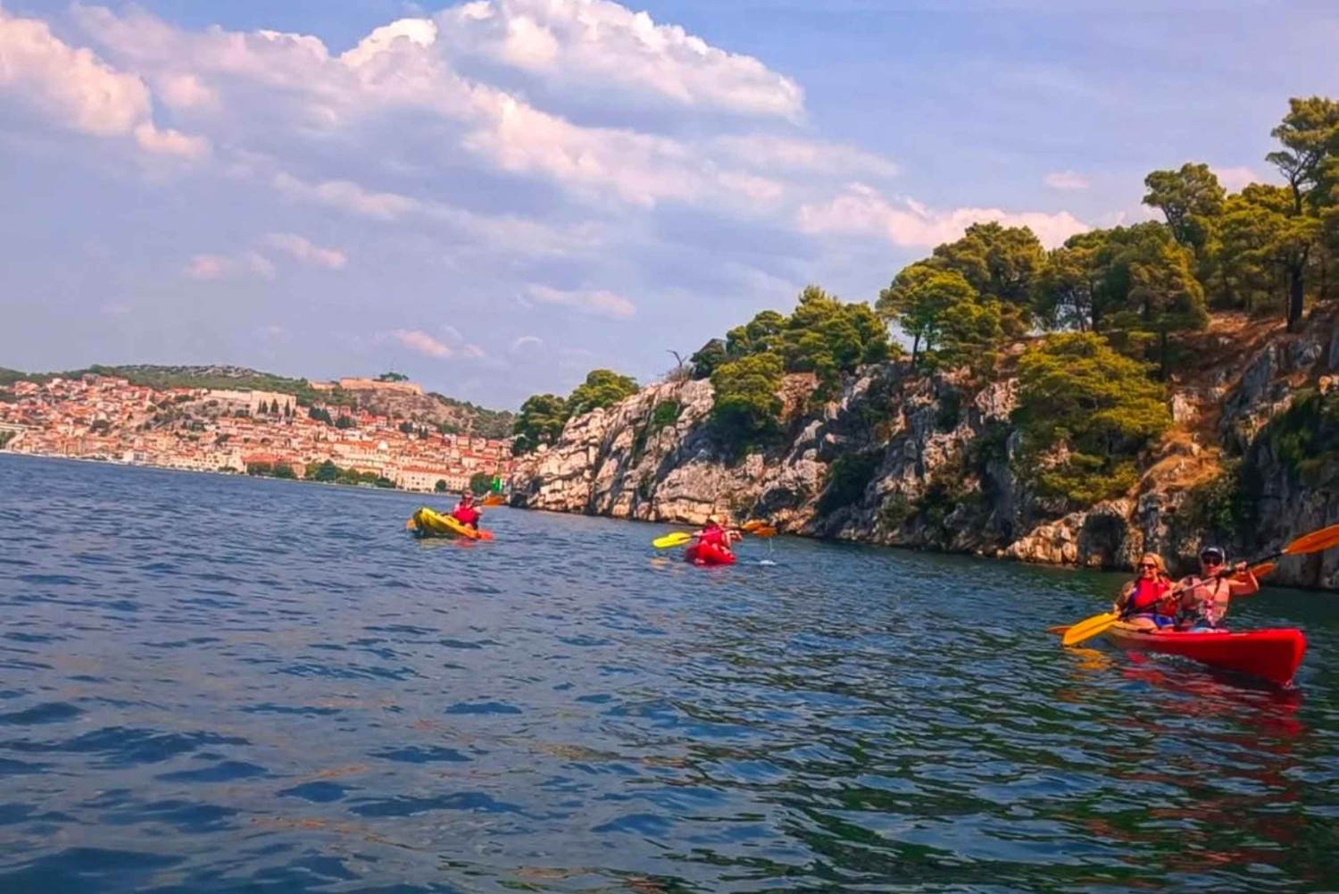 Šibenik: Sea Kayaking Tour to St. Nicholas Fortress