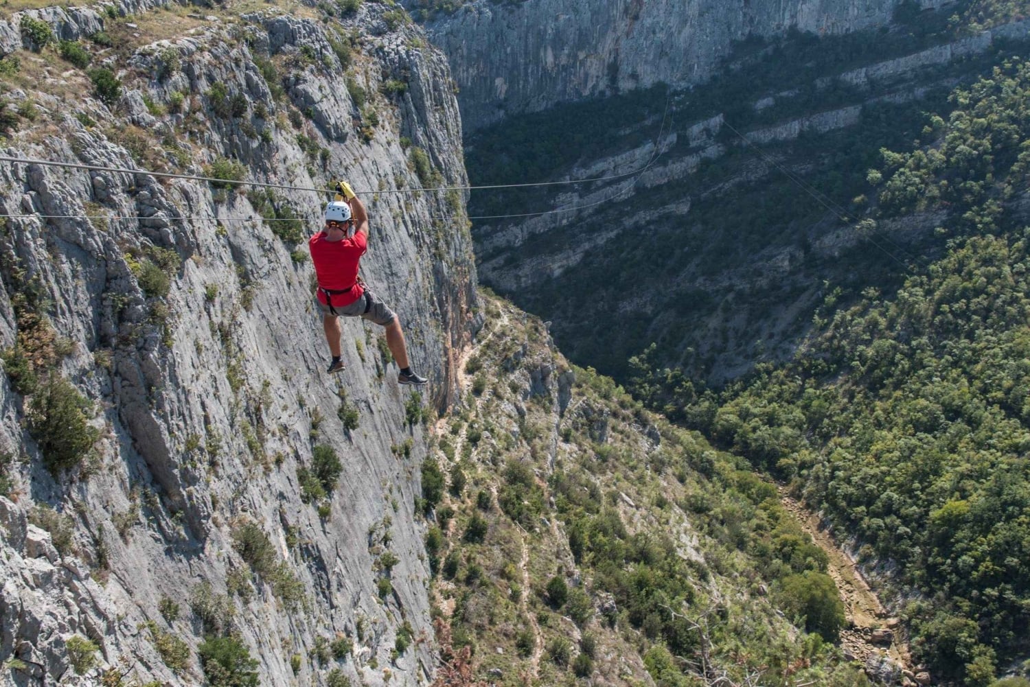 Šibenik : Zipline Šibenik - Čikola Canyon