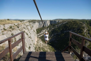 Šibenik : Zipline Šibenik - Čikola Canyon