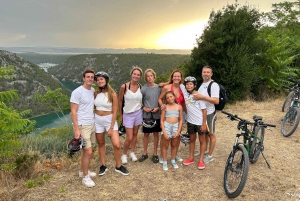 Skradin: Krka National Park E-Bike Adventure & Viewing Point
