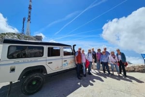 スカイウォーク（1228m）とセント ジョージ（1762m）エコツアー
