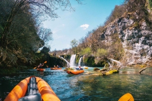 Slunj: River and Waterfalls Kayaking on Mrežnica river