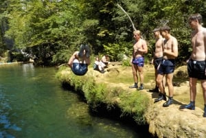 Slunj: aventura de caiaque no rio Mreznica superior