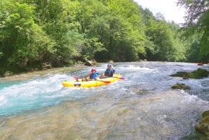 Slunj: Äventyr med kajakpaddling på floden Upper Mreznica
