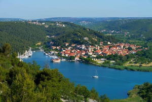 Krka falls, olive oil & wine tasting & Kornati at sunset