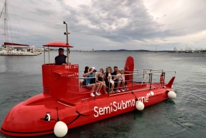 Split: 45 minuters tur med halvubåt