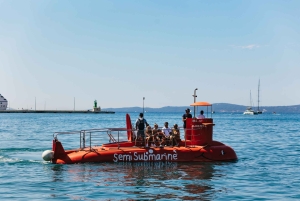 Split: 45 minuters tur med halvubåt