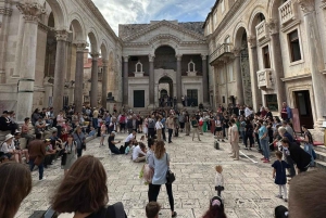 Split y el Palacio de Diocleciano a pie con un guía local