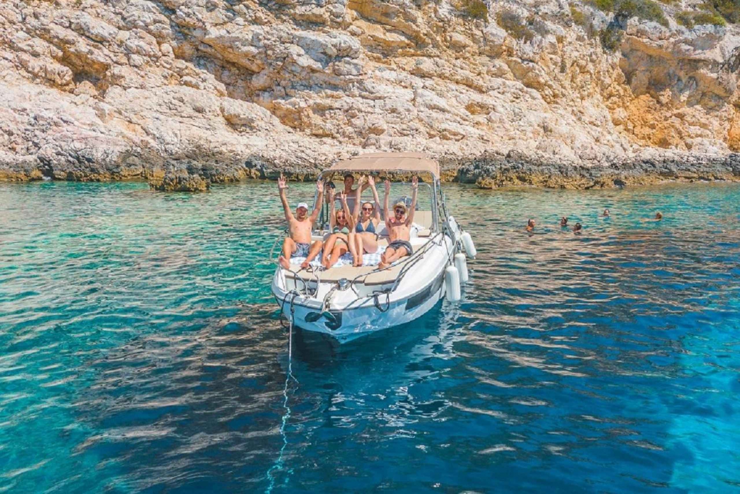 Split and Trogir: Private Hvar and Red Rocks Boat Tour