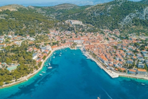 Split and Trogir: Private Hvar and Red Rocks Boat Tour