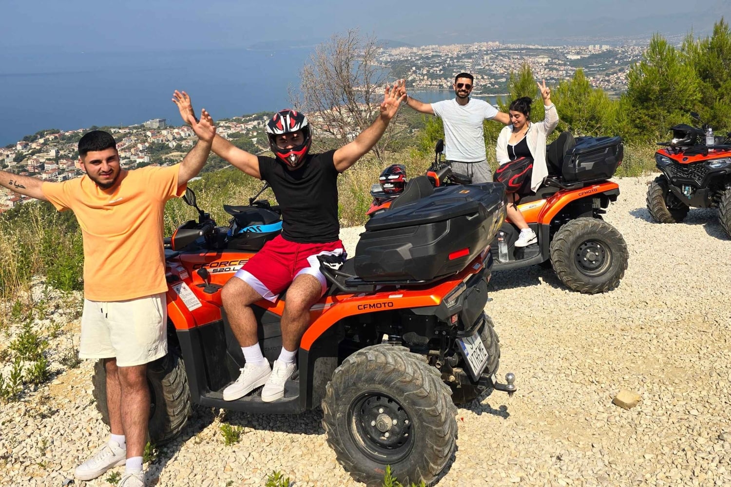 SPLIT: ATV-panoramatour Podstrana en paarden