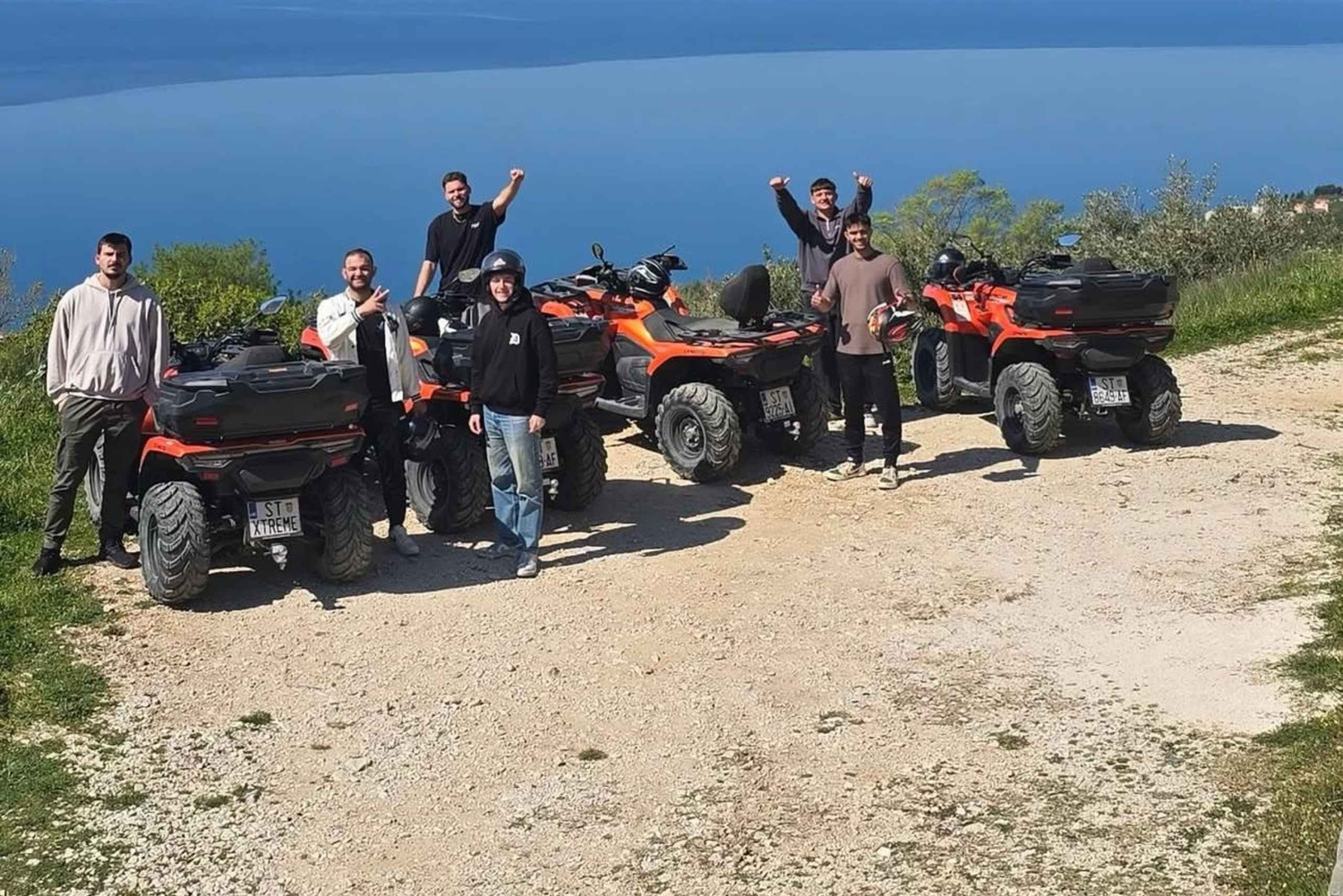 SPLIT: ATV-panoramatour Podstrana en paarden