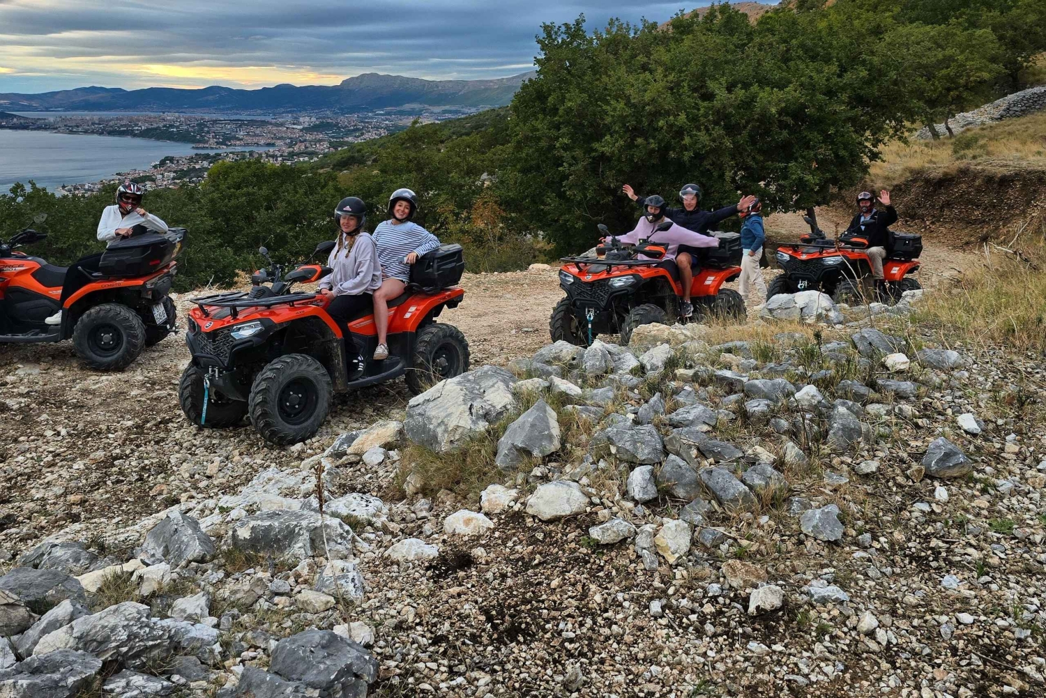 SPLIT: ATV-panoramatour Podstrana en paarden